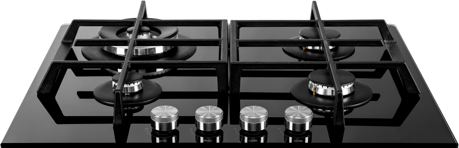 Gas Kochfeld Inox - Stainless Steel Logo